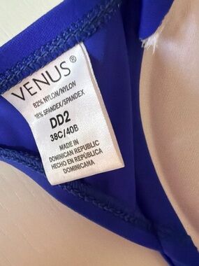 VENUS Women's Royal Blue Bikini Top